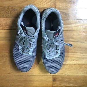 Grey Reebok Running Sneakers